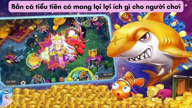 Bắn cá tiểu tiên cá mang lại lợi ích gì cho người chơi