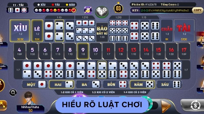 Hiểu rõ luật chơi